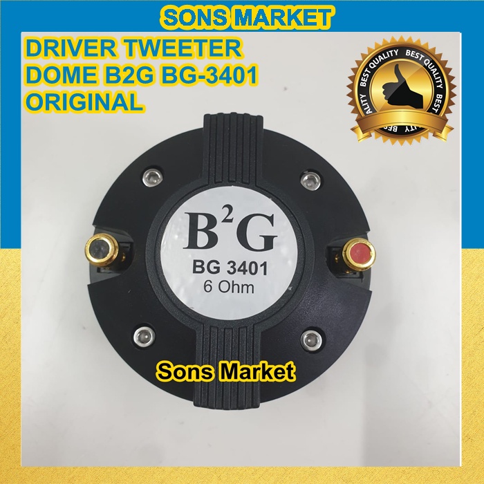 Jual DRIVER TWEETER DOME B2G BG 3401 / BG3401 / BG-3401 ORIGINAL ...