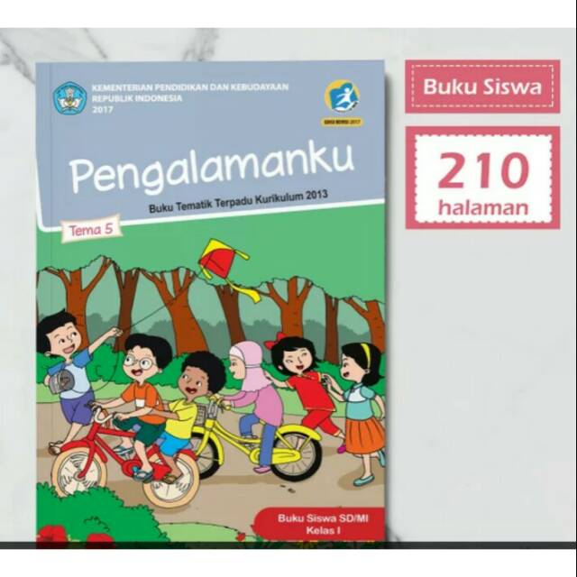 Jual Buku siswa tematik k13 dikbud kelas 1 tema 5 pengalamanku revisi ...