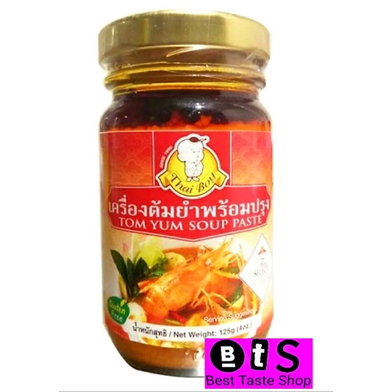 Jual Thai Boy Tom Yum Soup Paste 125 GR free Gluten / Bumbu Tom Yum ...