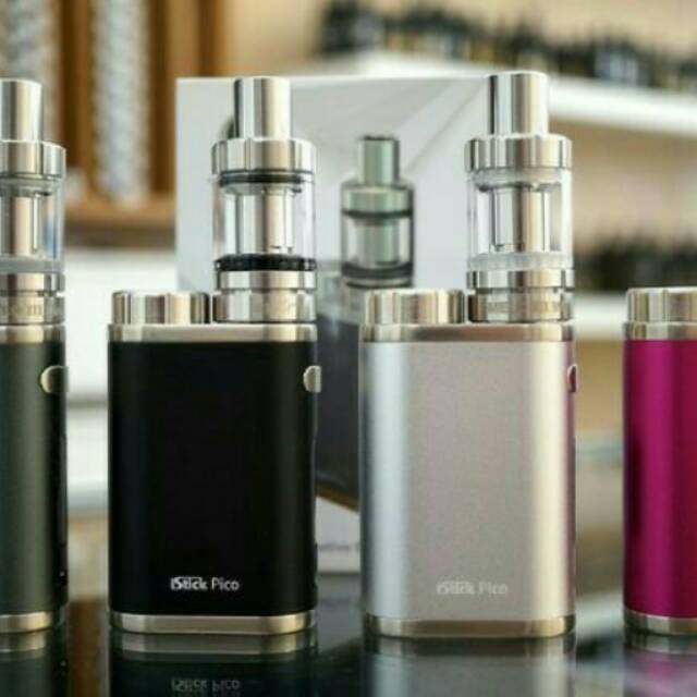Jual Eleaf Istick Pico Full Kit 75W Free Liquid Baterai AWT Hitam ...