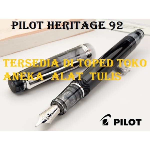 Jual PILOT CUSTOM HERITAGE 92 DEMONSTRATOR / FOUNTAIN PEN FKVH-15SRS ...