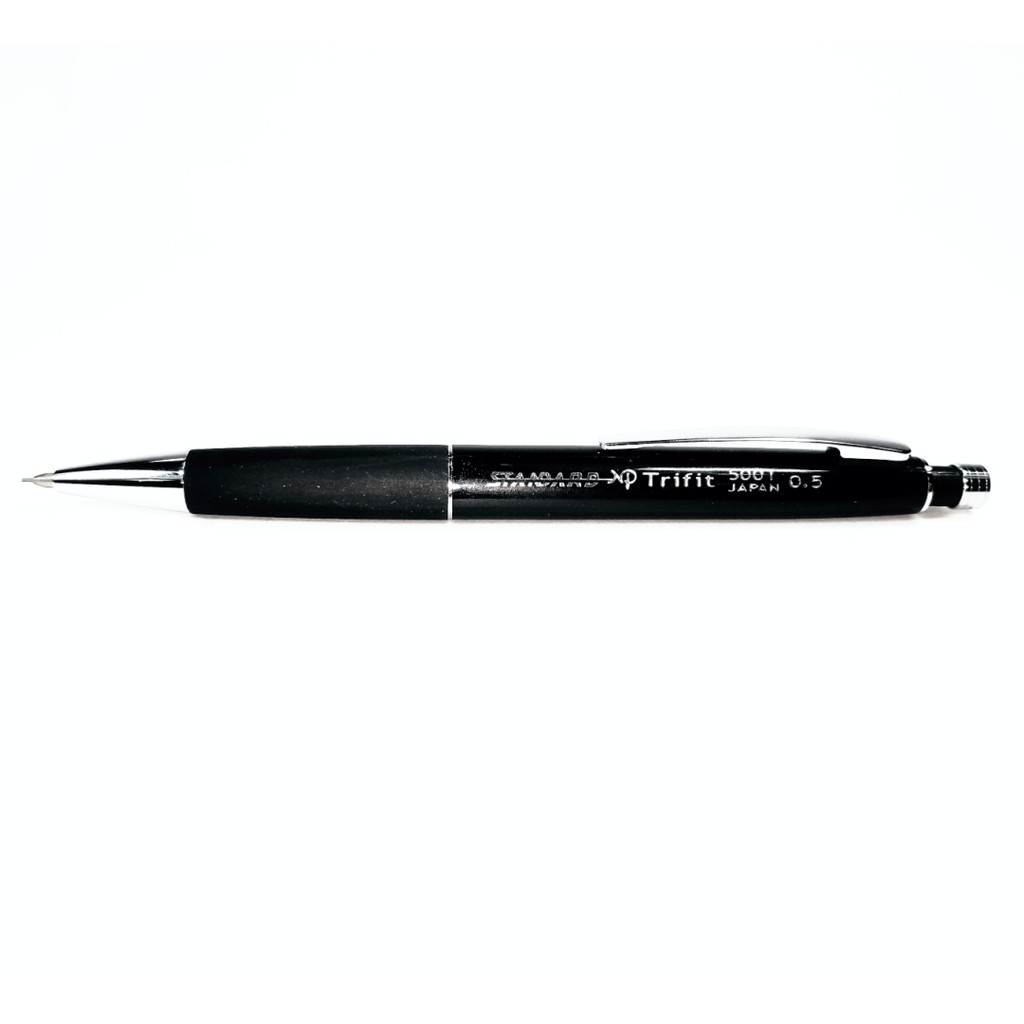 Standard - MP Trifit Black 0.5 / 0.7 / Double Knock 0.7 ( Mekanik Pencil / Pensil Mekanikal ) (8)