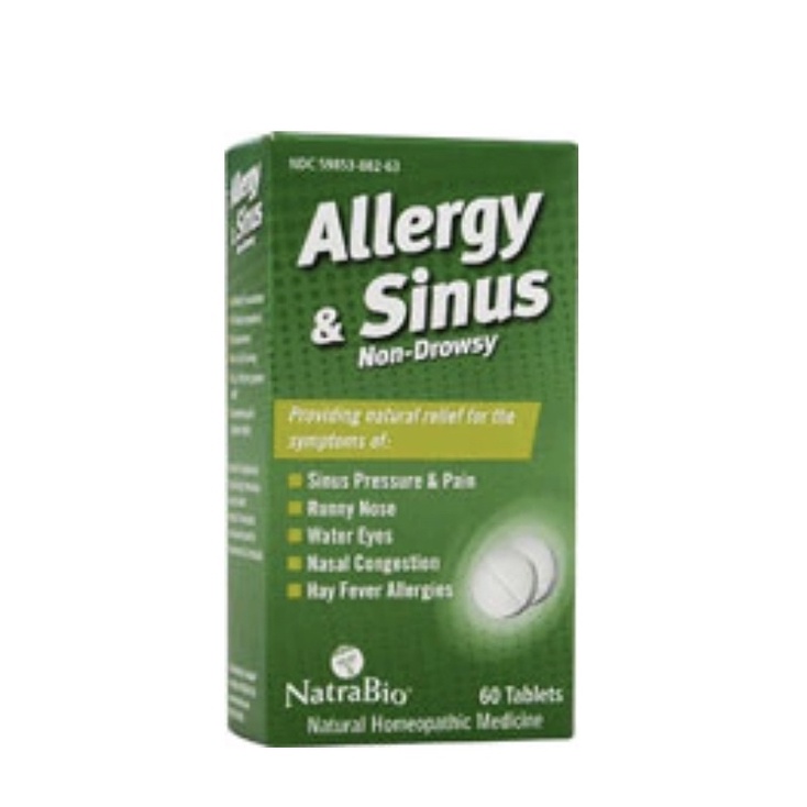 Jual NatraBio Allergy and Sinus Non-Drowsy 60 tablets | Shopee Indonesia