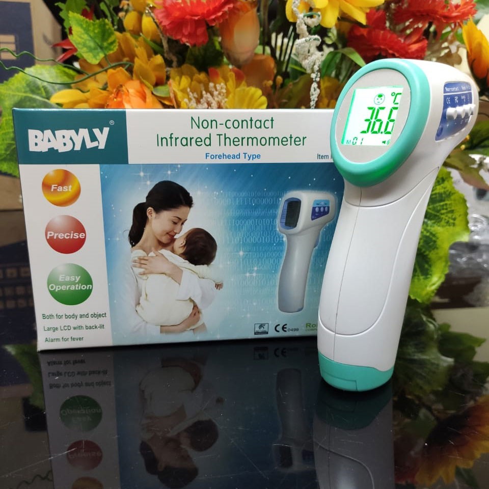 Jual Thermogun Babyly NonContact Infrared Thermometer ( BUKAN LOTUS