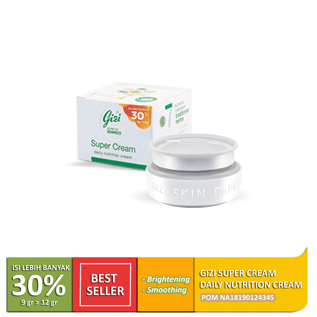 Jual Gizi Super Cream Daily Nutrition Cream Pot 9 gram Shopee Indonesia