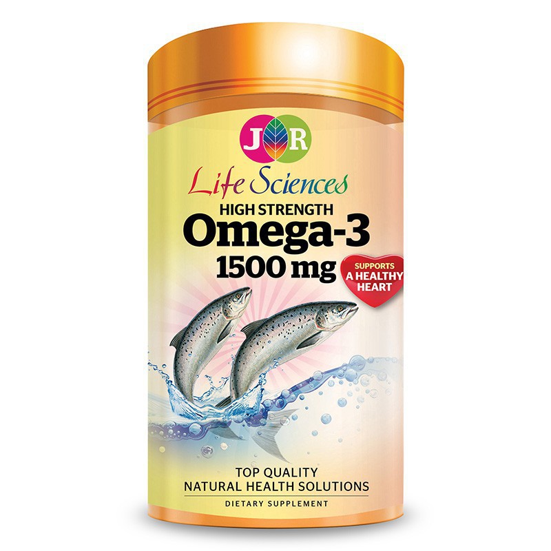 Jual JR Life Sciences High Strength Omega-3 1500mg (240 Softgels ...