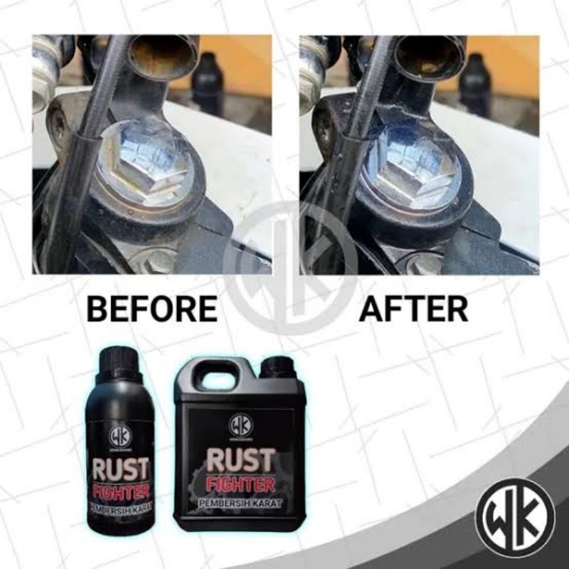 Jual Rust fighter kemasan 1 liter / pembersih karat besi penghilang ...