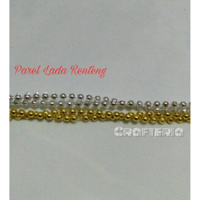 Jual Parel / monte Lada renteng 3mm | Shopee Indonesia