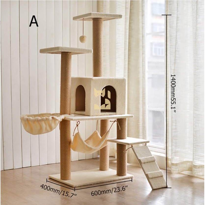 Jual Cat Tower Cat Tree Cat Toys Cat Condo Kandang Kucing Persia Peaknose Flatnose Himalaya MIEO Shopee Indonesia