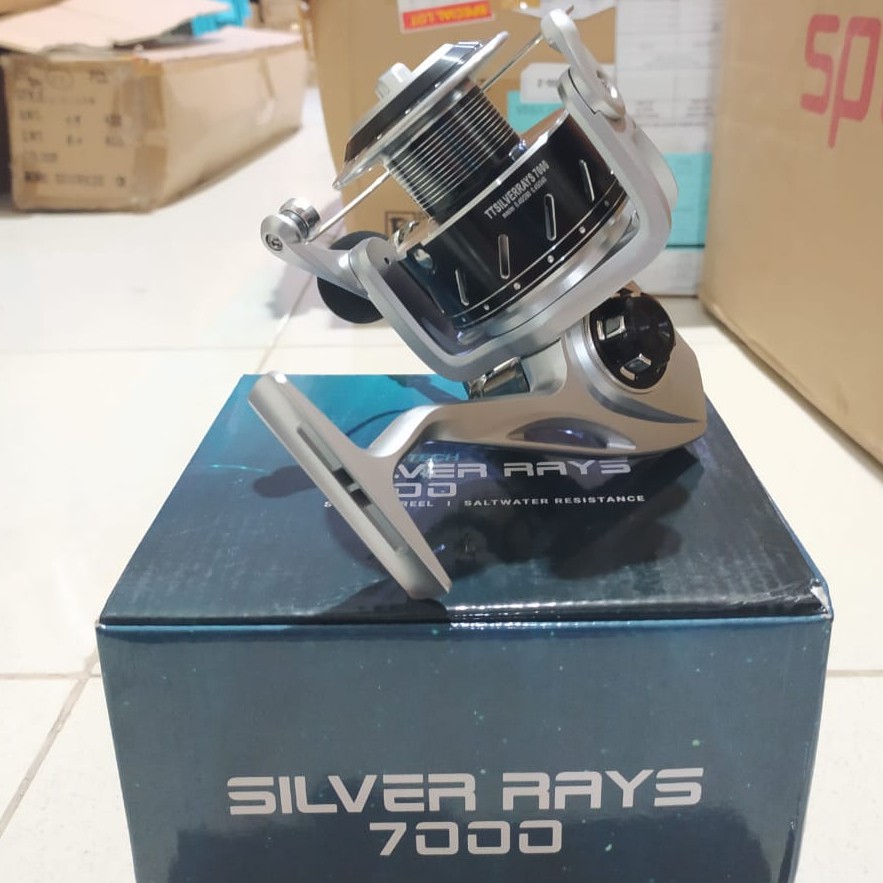 Jual REEL TRIDENTECH SILVER RAYS TYPE LAMA 3500 DAN TIPE BARU 5000-C ...