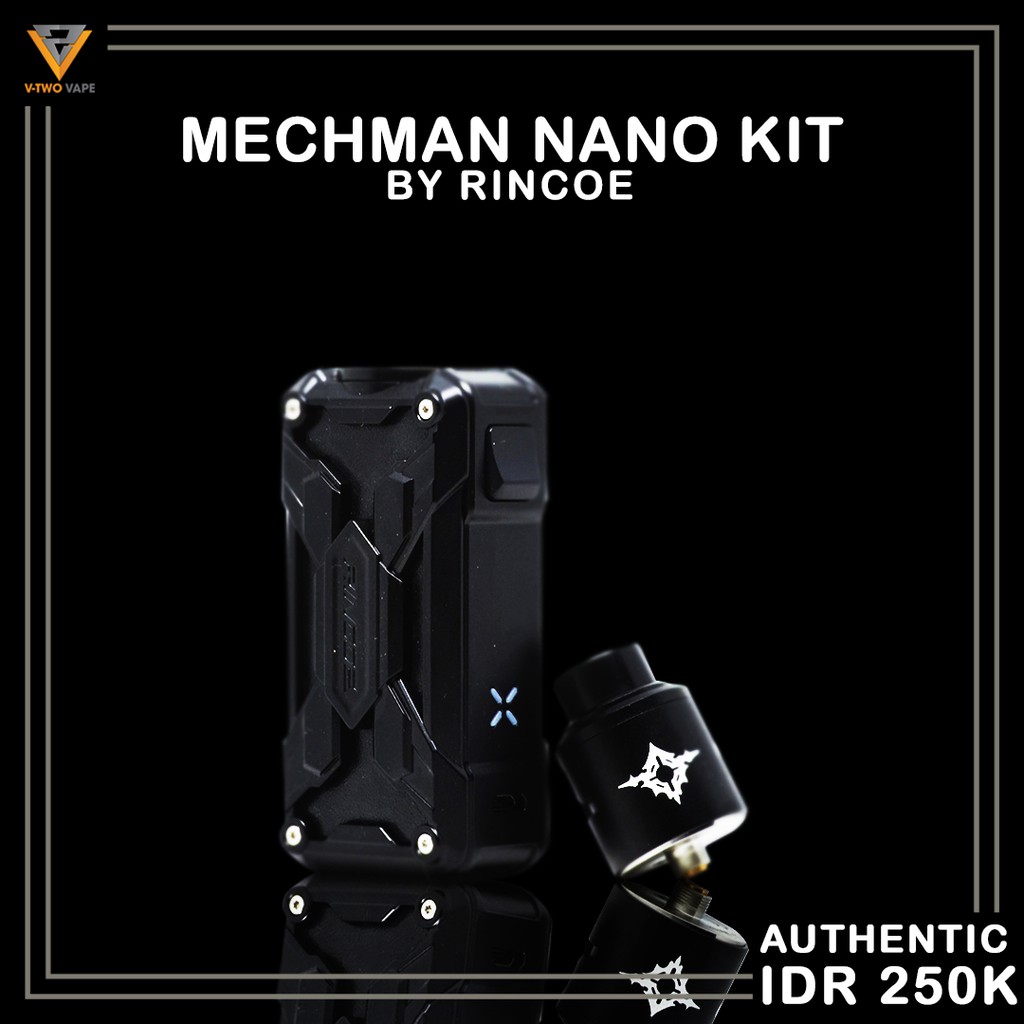 Jual Rincoe Mechman Nano 90W Kit (MOD+RDA) - 100% Authentic | Shopee ...