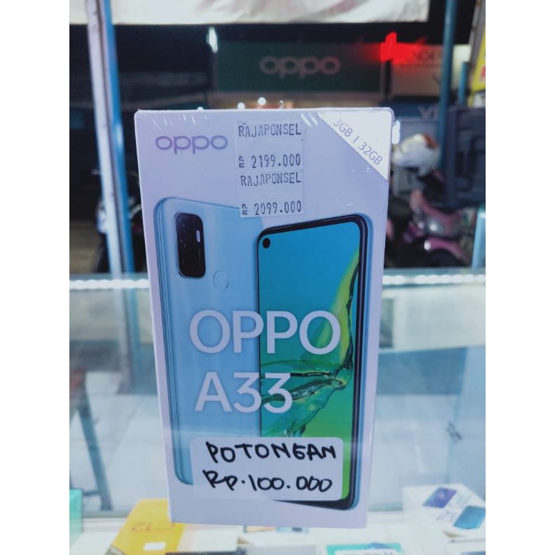 Jual Oppo A33 RAM 3 GB Terlengkap & Harga Terbaru Juni 2026 | Shopee ...