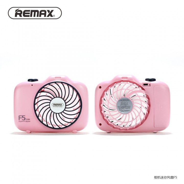 Jual Original REMAX F5 Camera Shape Fan Kipas Tangan Kipas Portable ...