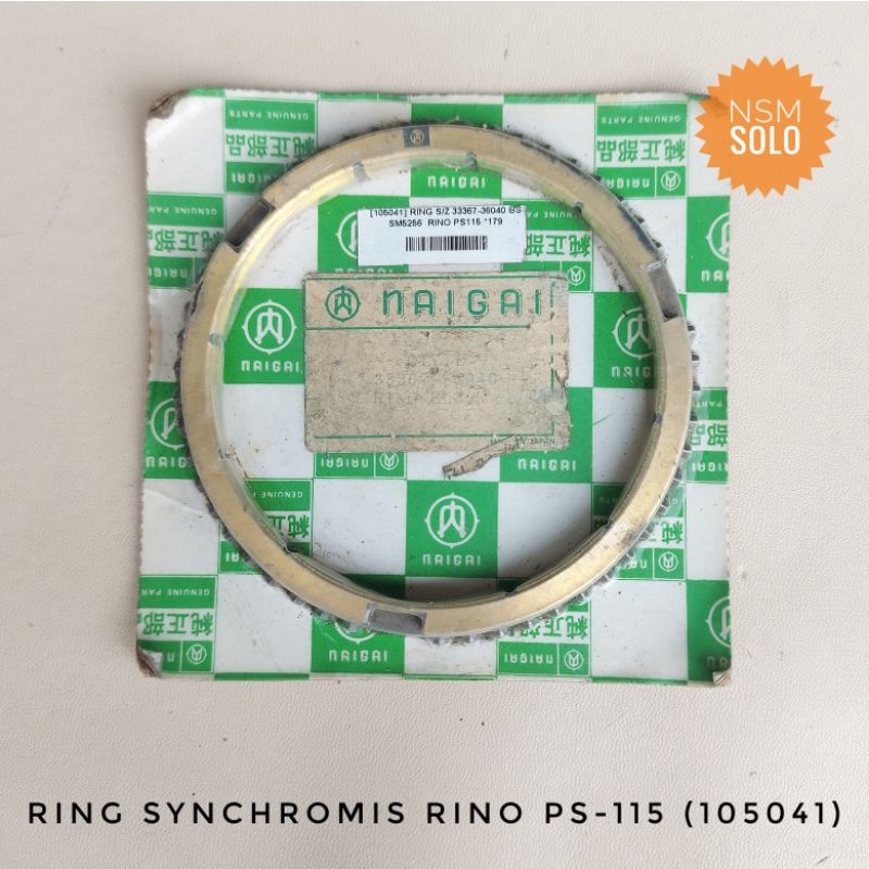 Jual Ring Synchronizer Sinkromes Syncromis Truk Toyota Rino PS115 ...