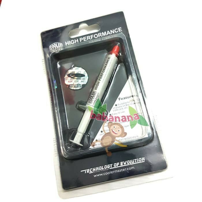 Jual Cooler master HTK002 Thermal paste compound kit HTK 002 original