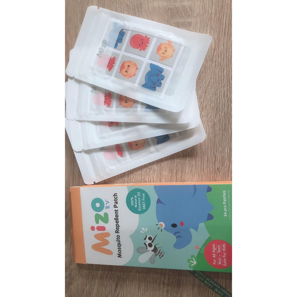 Jual Mizo by Nokito stiker anti nyamuk/penangkal/usir/sticker nyamuk ...