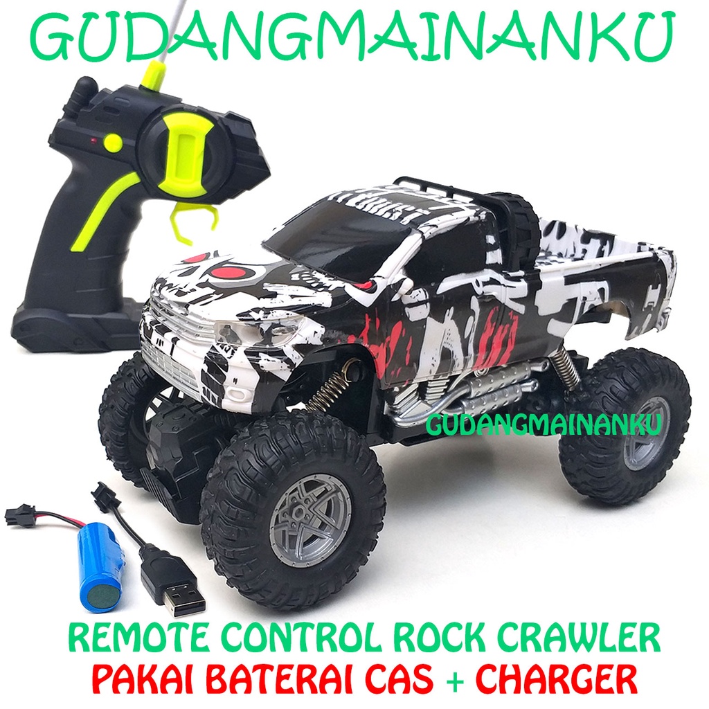 Jual Mobil Rc Remote Control Mobil Rock Crawler Pick Up Off Road Shopee Indonesia