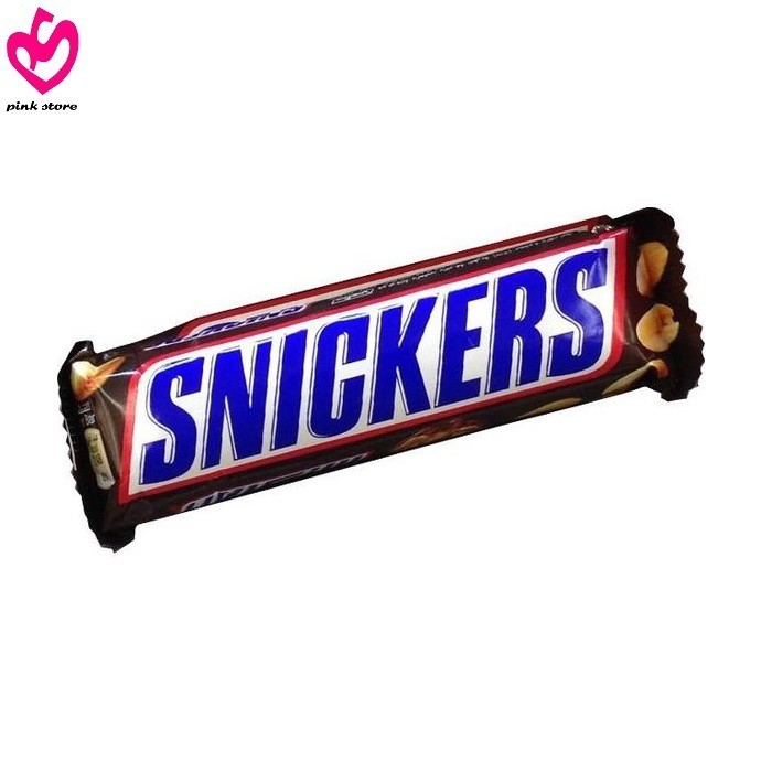 Jual Coklat SNICKERS Single Chocolate Bar 51gr Logo HALAL MUI