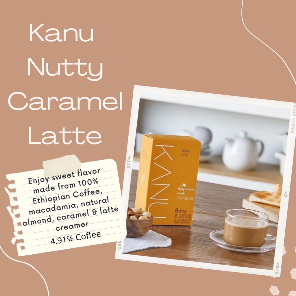 Jual Kanu Maxim Coffee Semua Rasa All Variant Korea Latte / Vanilla