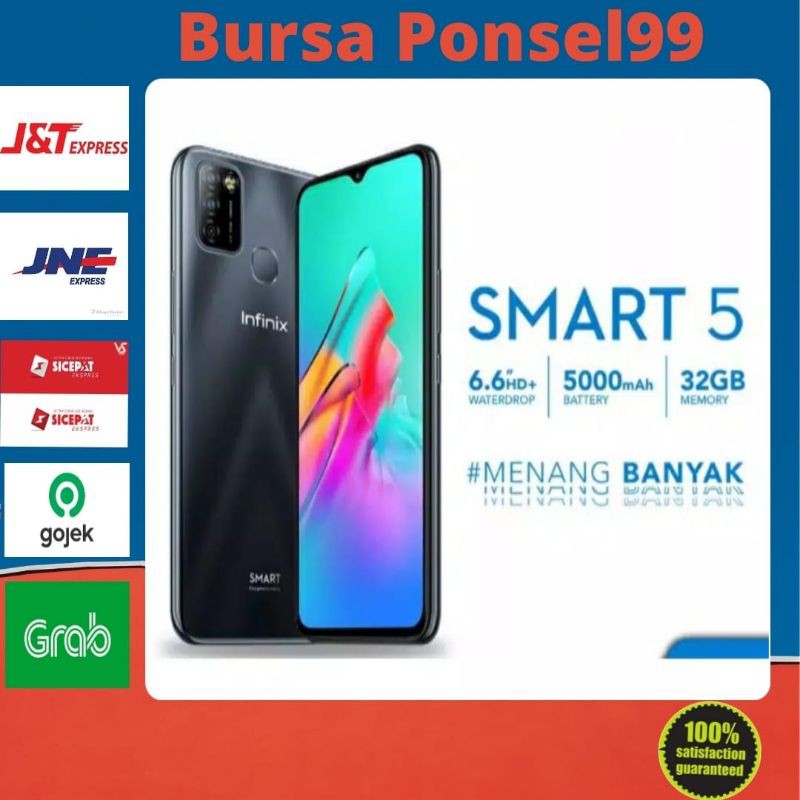 Jual HP INFINIX SMART 5 RAM 2+32 GB | Shopee Indonesia