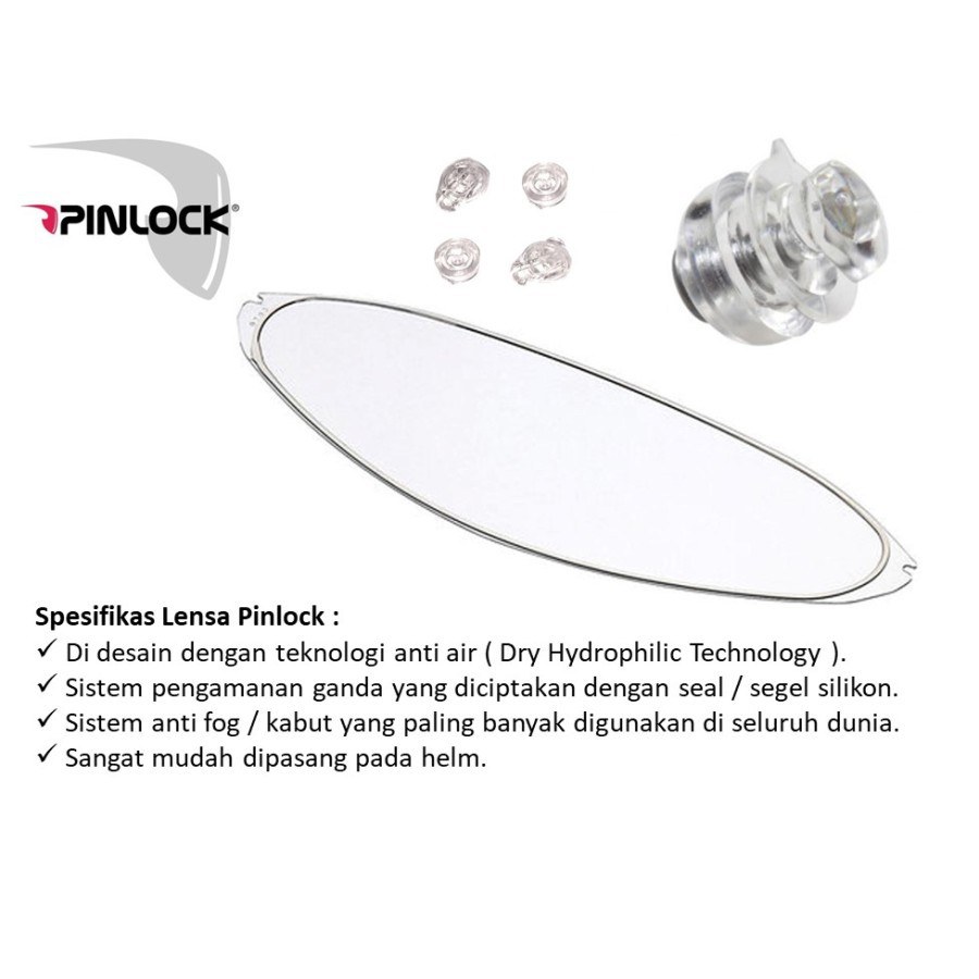 Jual PINLOCK 70 ORIGINAL 100% NHK ANTIFOG 70 PINLOCK ANTI EMBUN ...