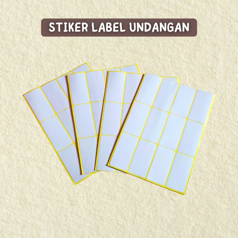 Jual Stiker Label Undangan 103 | Shopee Indonesia