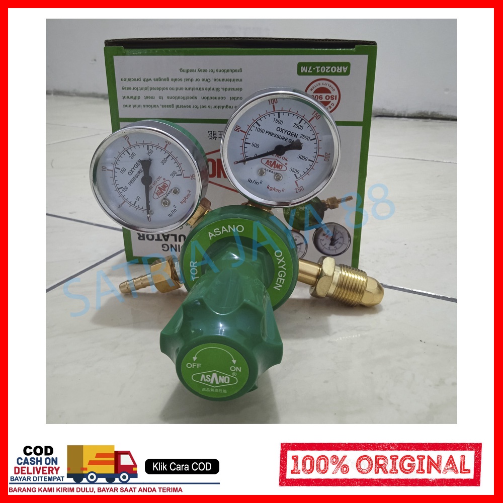 Jual Promo Asano Regulator Las Oxygen Oksigen Tabung Las Oksigen Oxy Shopee Indonesia 