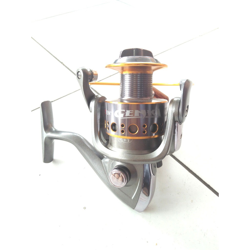 Jual Reel Kaizen Genki 6000 reel sungai rawa 6 Ball Bearings Shopee