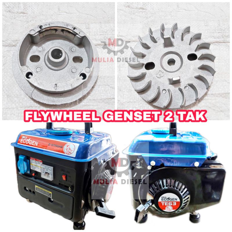 Jual Flywheel Roda Gila Magnit Magnet Gendang Mesin Genset Generator ...