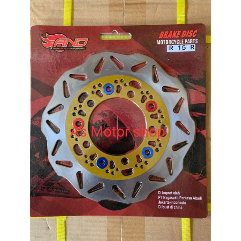 Jual Piringan cakram belakang merek AND Ride it yamaha R15 v1 v2 ...