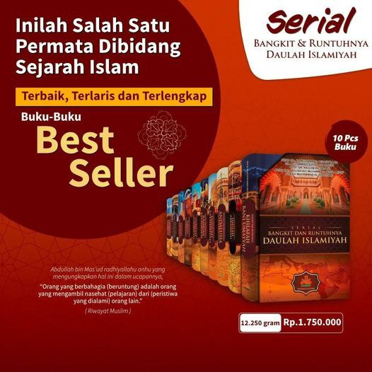 Jual Buku Serial Bangkit & Runtuhnya Daulah Islamiyah 1 Set 10 Jilid ...