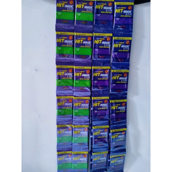 Jual HIT MAGIC OBAT NYAMUK BAKAR KERTAS AJAIB SATU RENCENG ISI 12 ...