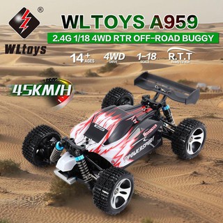 Saldi Wltoys 184008 RTR 1/18 2.4G 4WD Auto RC Off-Road Ad Alta Velocà