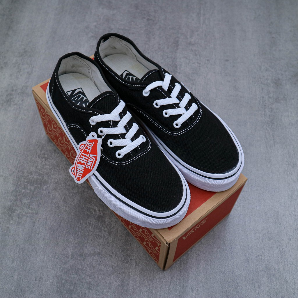 Vans original hitam sale