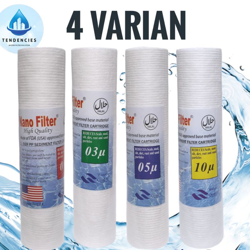 Jual CATRIDGE FILTER AIR / NANO FILTER / SEDIMEN FILTER AIR NANO FILTER