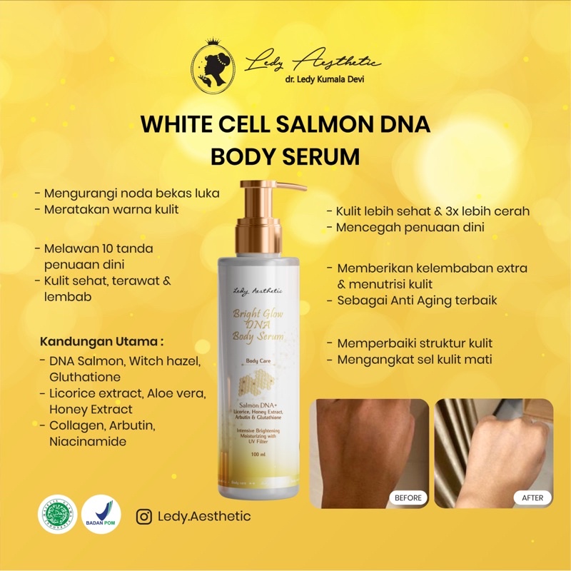 Jual White Cell Salmon DNA BODY SERUM | Shopee Indonesia