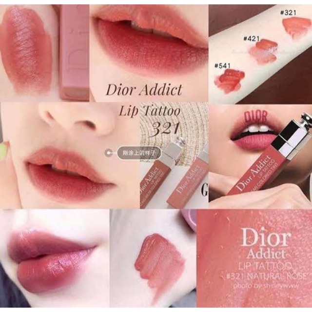 Dior tattoo 321 swatch hotsell