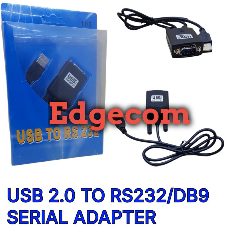 Jual USB to Serial RS232 DB9 Male Adapter | Shopee Indonesia