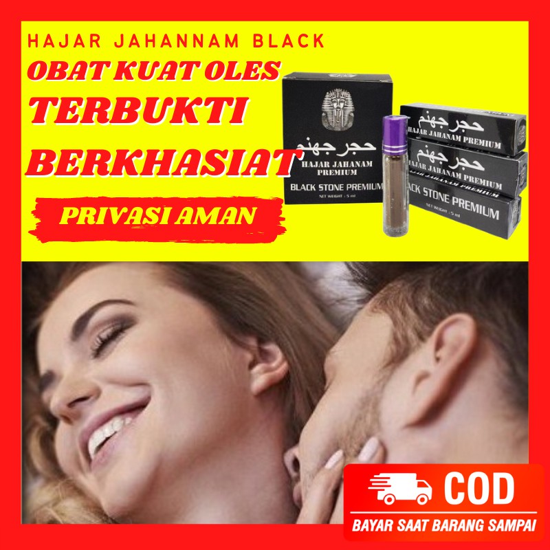 Jual Obat Kuat Oles Pria Tahan Lama Hajar Jahannam Black Premium Asli