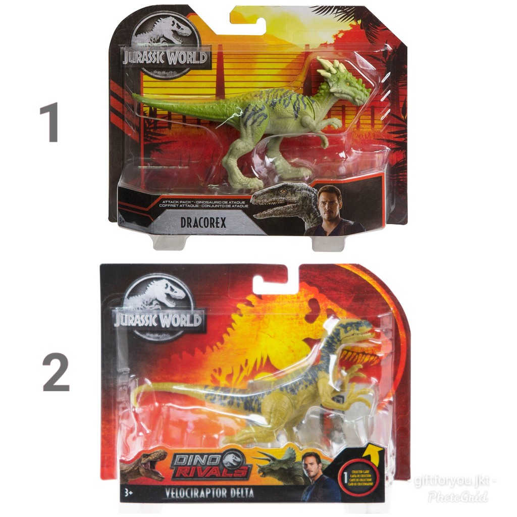 Jual Jurassic World Dracorex Velociraptor Delta Dinosaur Dino Action ...