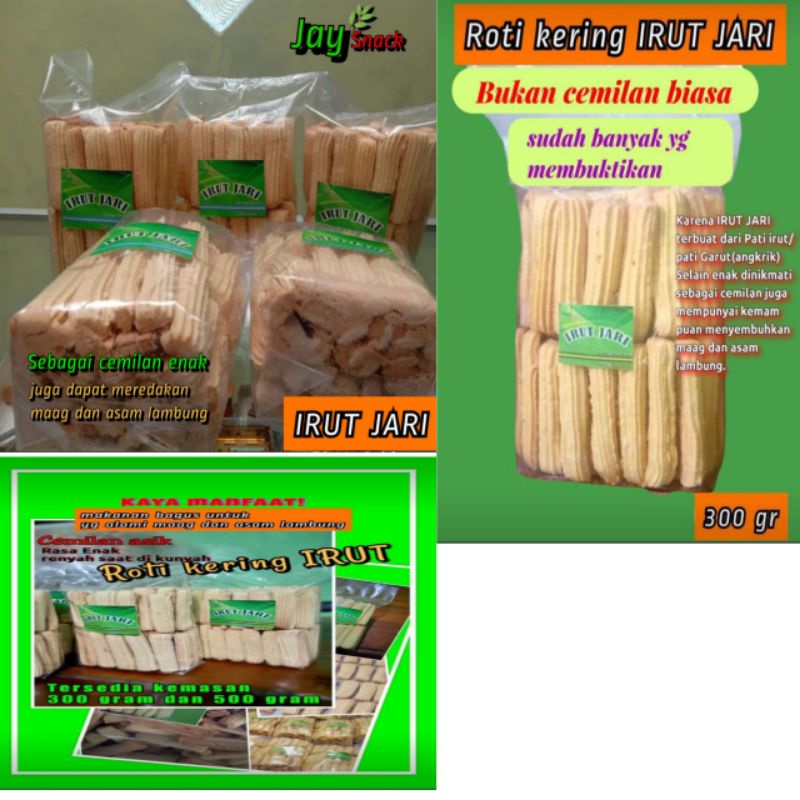 Jual CEMILAN SEHAT KUE KERING IRUT BENTUK JARI BERBAGAI RASA 255 Gr ...