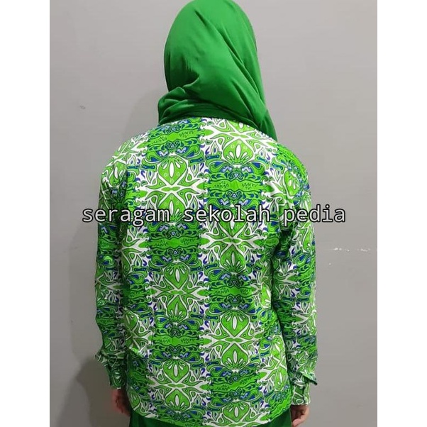 Jual Baju Batik Sd Al Azhar Lengan Panjang Seragam Sekolah Sd Al