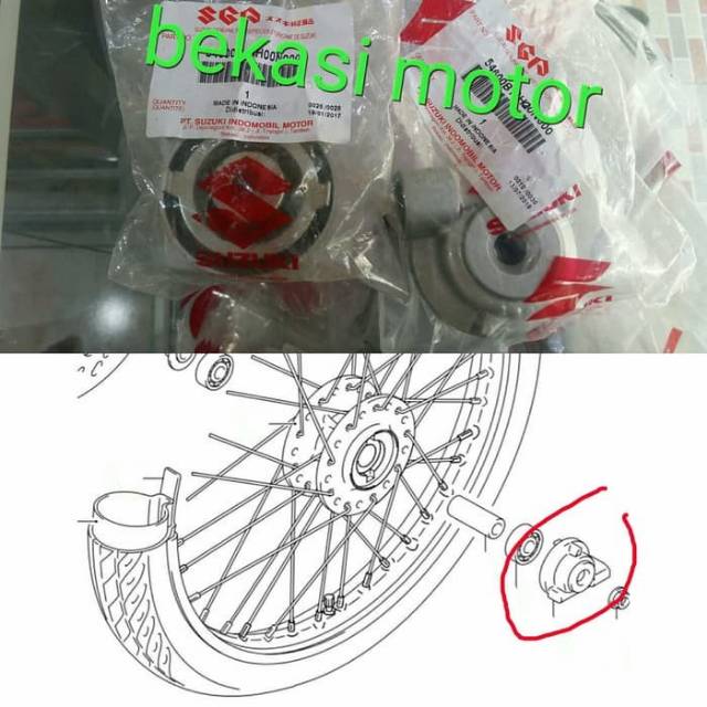 Jual speedometer gearbox suzuki satria 2tak satria hiu satria lumba ...