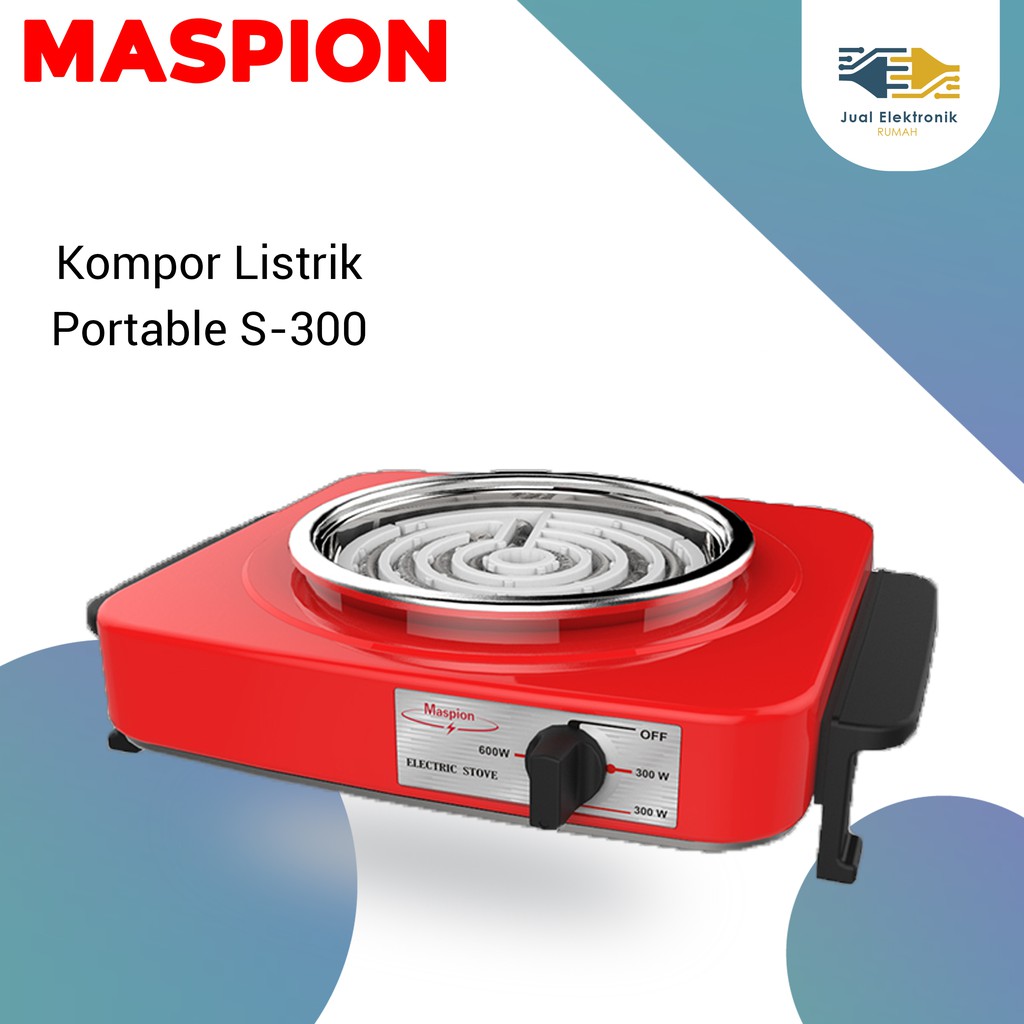 Jual Electric Stove Kompor Listrik Maspion 600 Watt S300 Best Seller ...