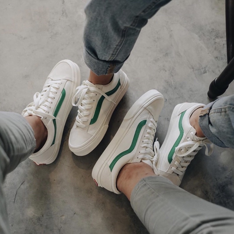 Vans style 36 marshmallow hotsell jolly green