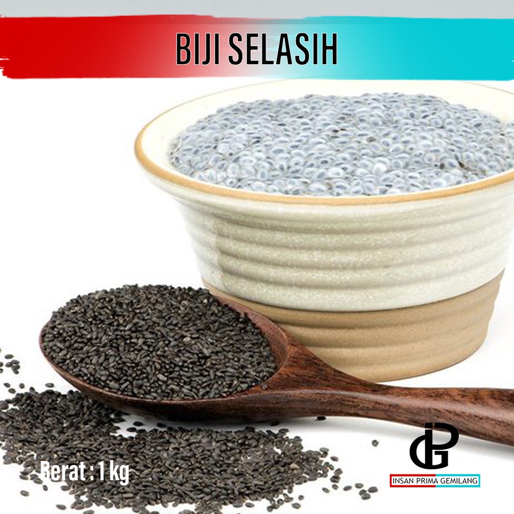 Jual Biji Selasih Basil Seeds 1 Kg Kualitas Terbaik 1 Kg Shopee