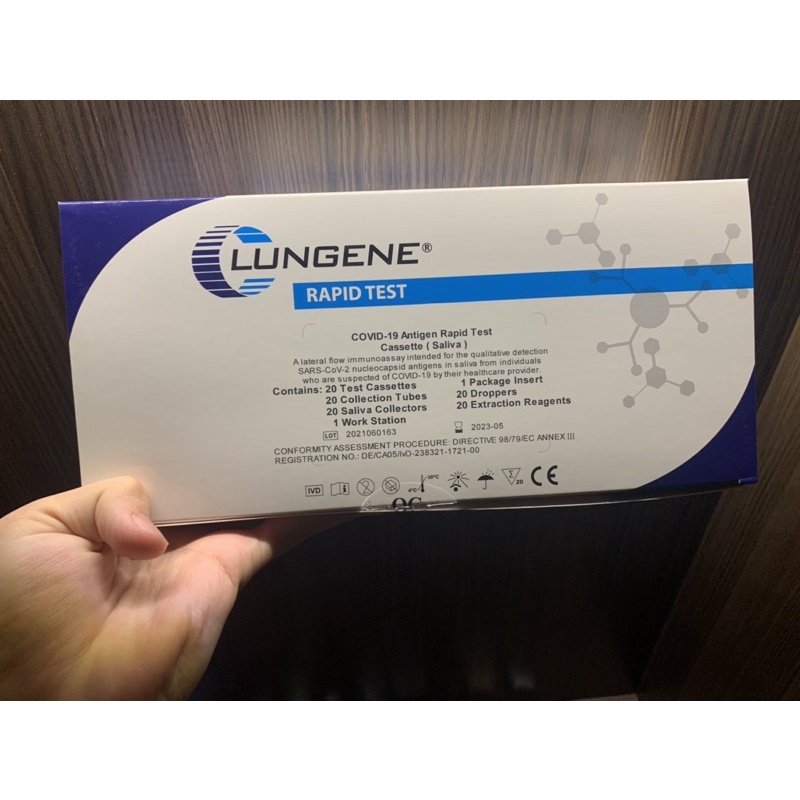 Jual Clungene Covid-19 Antigen Rapid Test Saliva / Air Liur Original ...