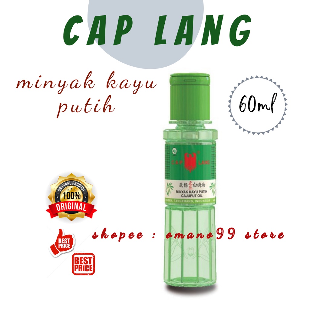 Jual Minyak Kayu Putih Cap Lang 60 ML | Shopee Indonesia