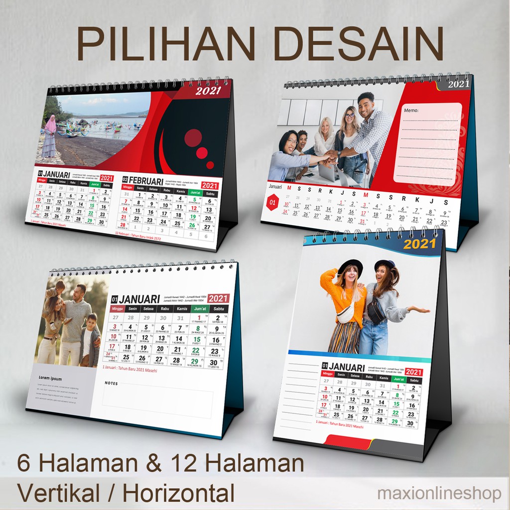 Jual Cetak Kalender Meja 2024 Custom Foto Sendiri Kalender Duduk Custom 2024 Shopee Indonesia 