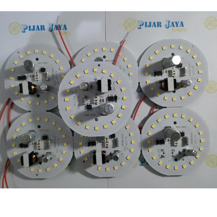 Jual Langsung Atc Sparepart Led Ac W Travo Dob Pcb Mata Led Ac Watt Travo Modul Shopee